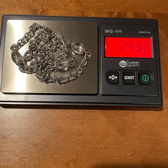 Judith Ripka Sterling Silver necklace - Picture 8 of 8